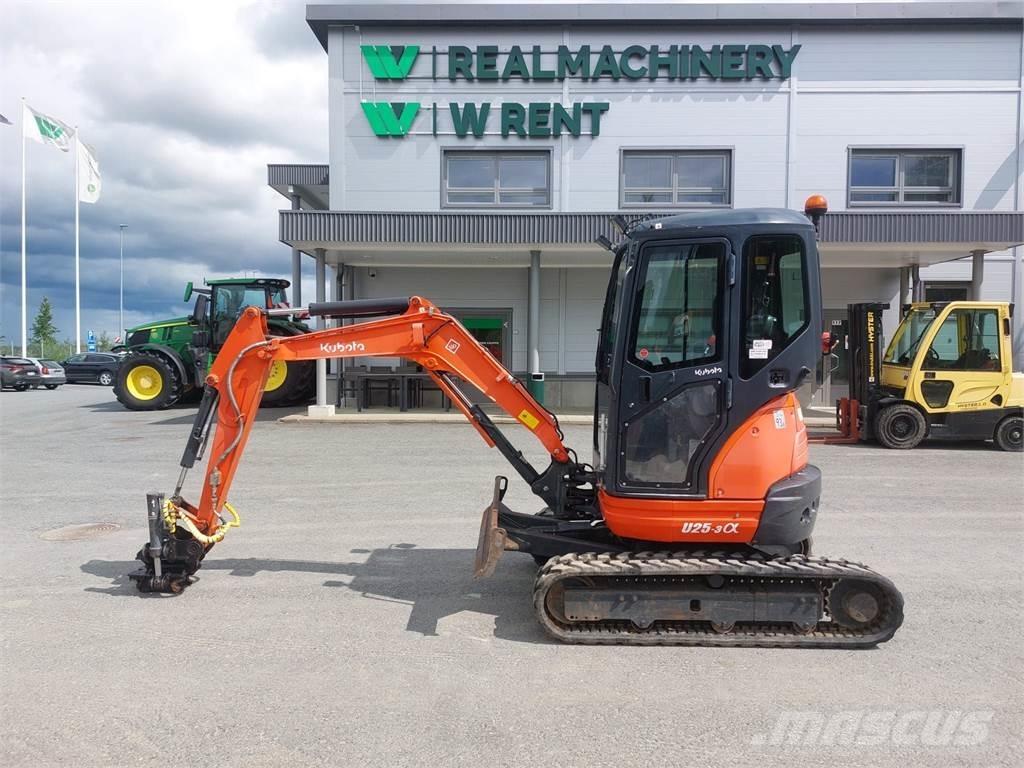 Kubota U25-3 ミニ油圧ショベル 7t以下（ミニユンボ・ミニディガー）