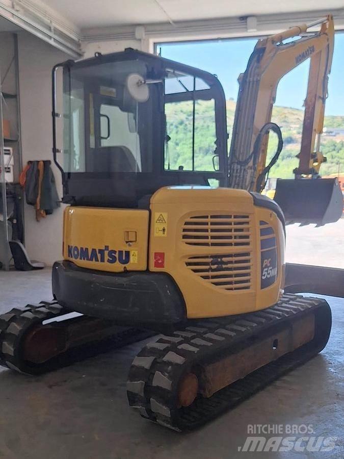 Komatsu PC55 MR-3 ミニ油圧ショベル 7t以下（ミニユンボ・ミニディガー）