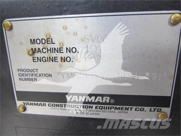 Yanmar SV08-1D ミニ油圧ショベル 7t以下（ミニユンボ・ミニディガー）