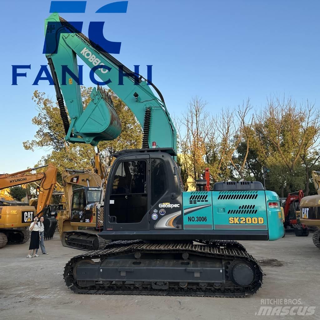 Kobelco sk200D 廃棄物／工業産廃処理機