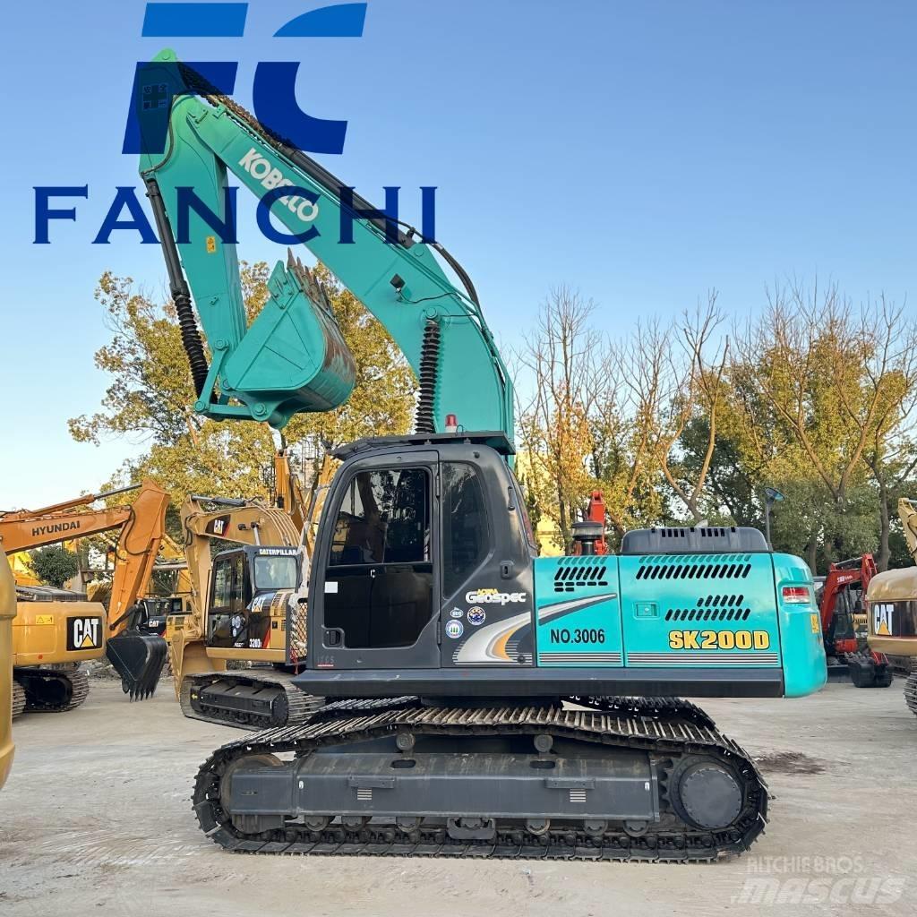 Kobelco sk200D 廃棄物／工業産廃処理機