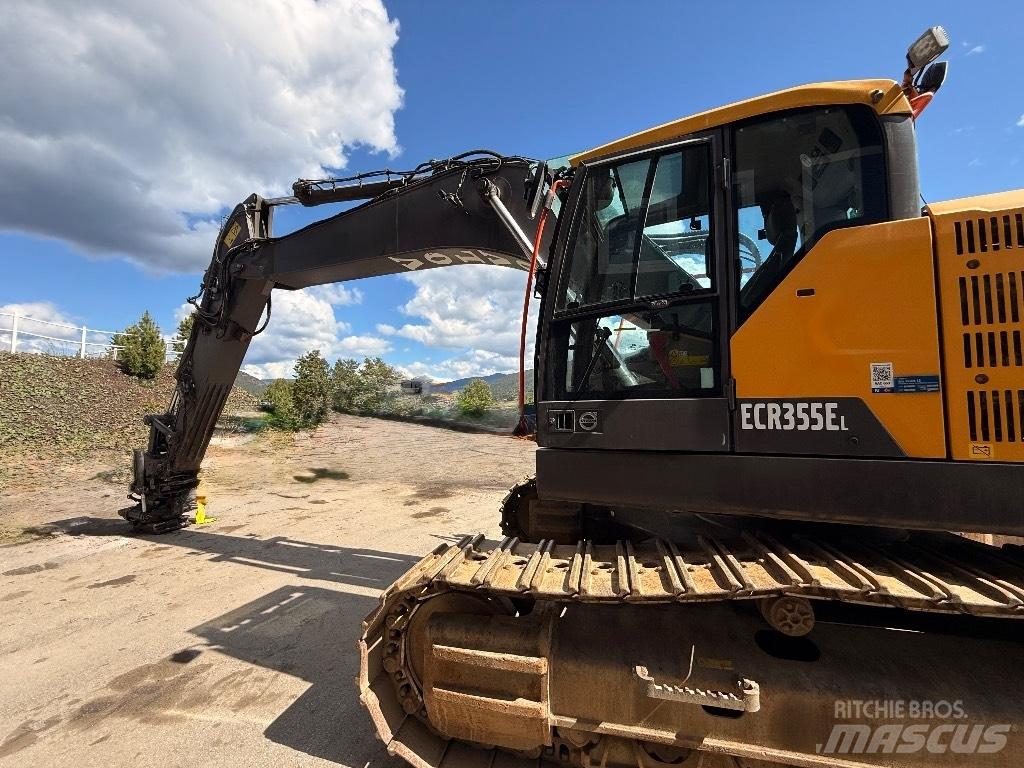 Volvo ECR355EL 大型油圧ショベル12t以上（パワーショベル・ユンボ）