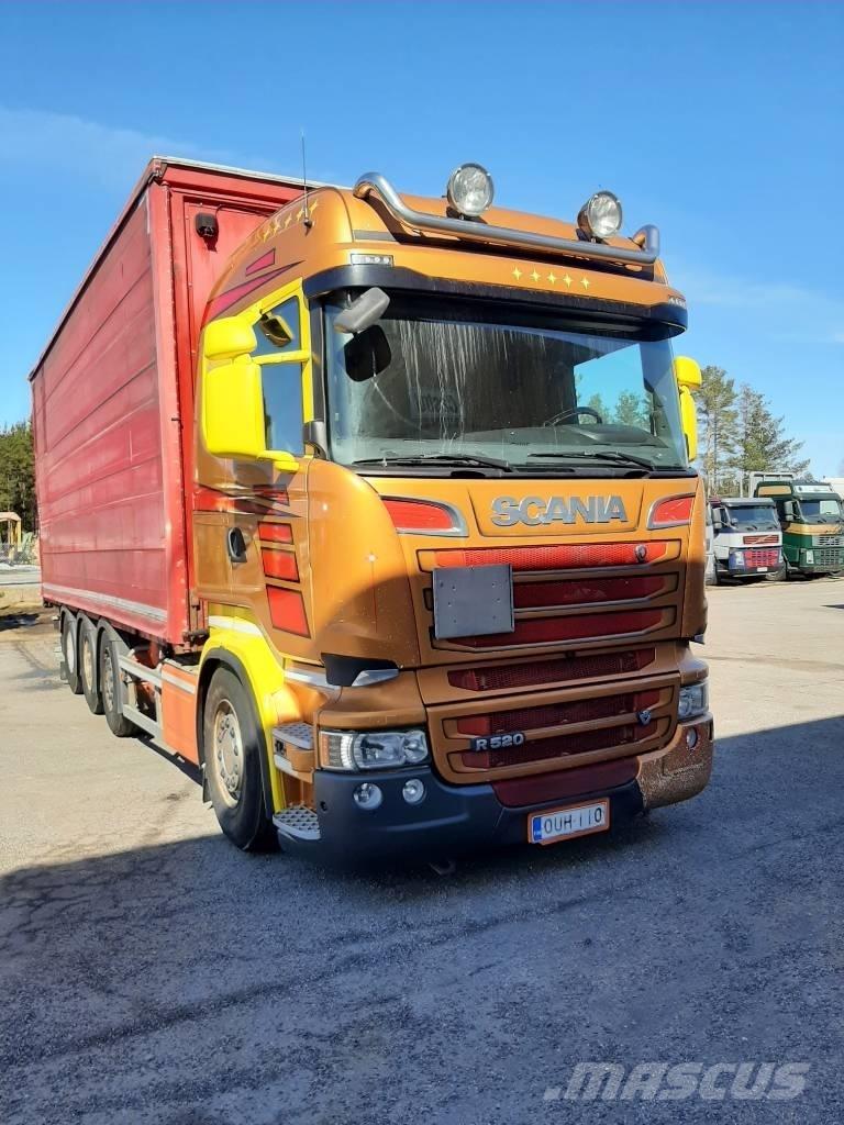 Scania R 520 カーテンサイダートラック