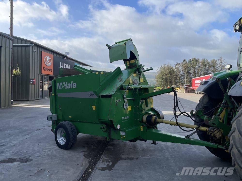 McHale C 460 ベールシュレッダー、カッター、アンローラー