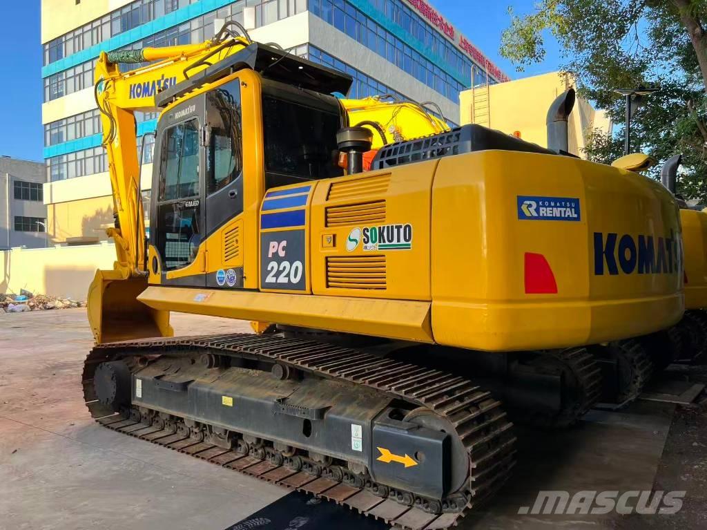 Komatsu PC220-8 中型油圧ショベル 7ｔ-12ｔ（ユンボ・パワーショベル・バックホー）