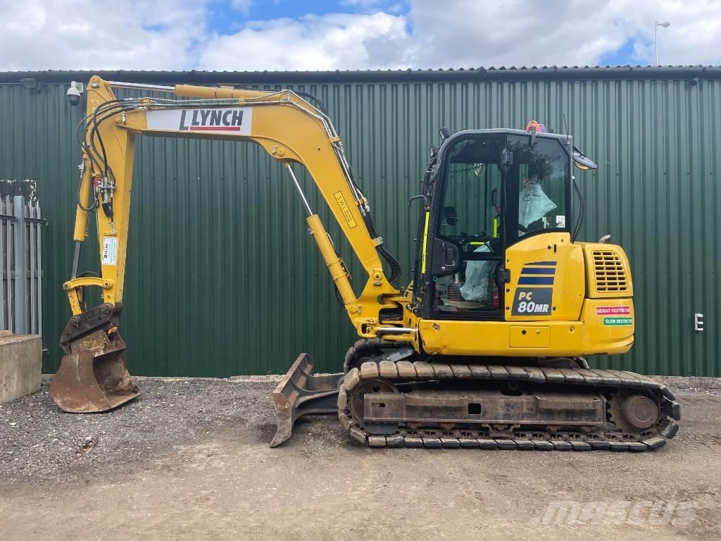 Komatsu PC 80 MR-5E0 中型油圧ショベル 7ｔ-12ｔ（ユンボ・パワーショベル・バックホー）