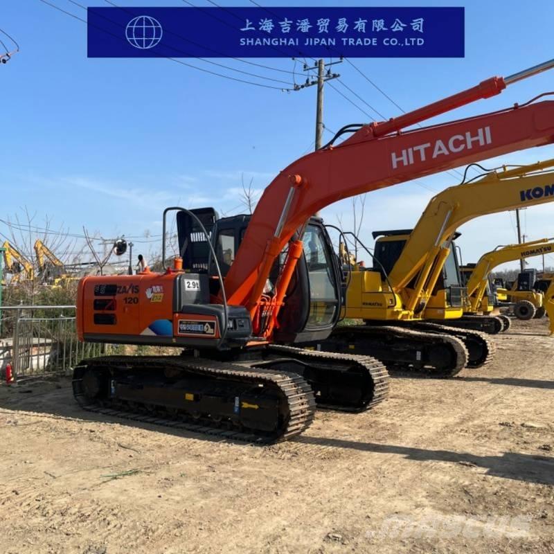 Hitachi ZX 120 中型油圧ショベル 7ｔ-12ｔ（ユンボ・パワーショベル・バックホー）