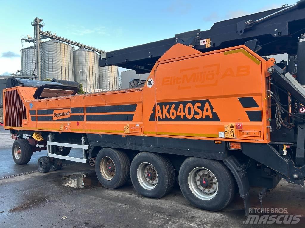 Doppstadt AK 640 SA 自走式クラッシャー