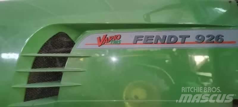 Fendt 926 Vario TMS トラクター