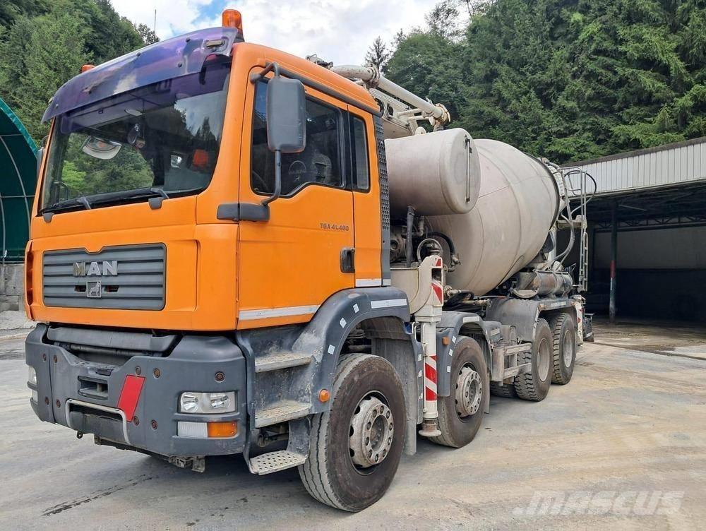MAN TGA 41.480 ミキサー車