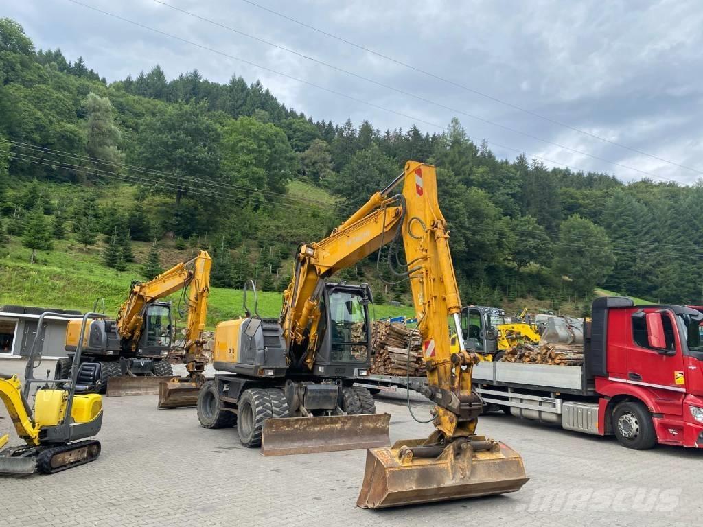 Hitachi ZX 140 W-3 ホイール式油圧ショベル（パワーショベル・ユンボ・バックホー）