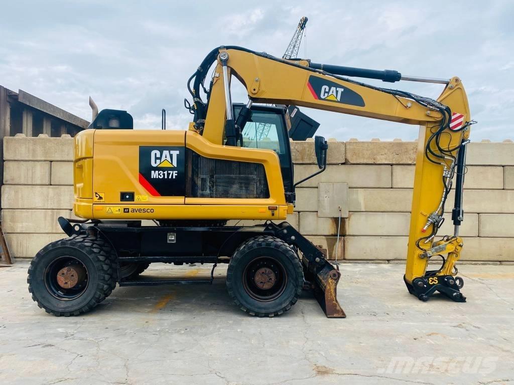 CAT m317f ホイール式油圧ショベル（パワーショベル・ユンボ・バックホー）