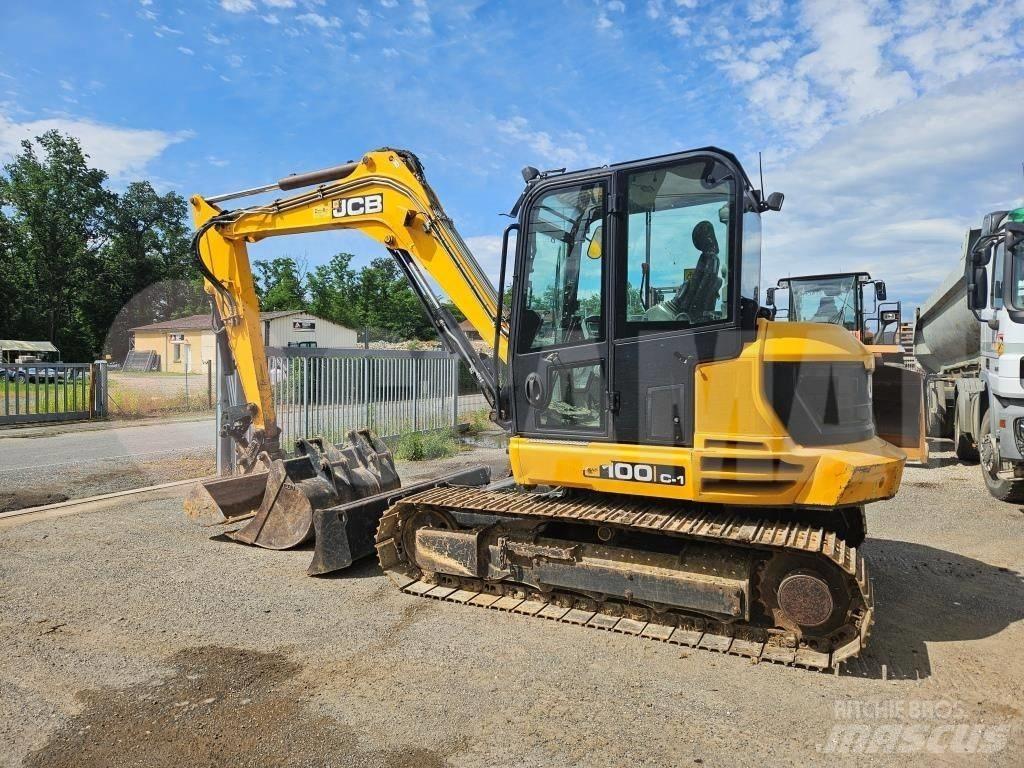 JCB 100 C 中型油圧ショベル 7ｔ-12ｔ（ユンボ・パワーショベル・バックホー）