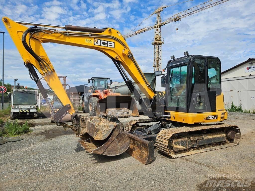 JCB 100 C 中型油圧ショベル 7ｔ-12ｔ（ユンボ・パワーショベル・バックホー）
