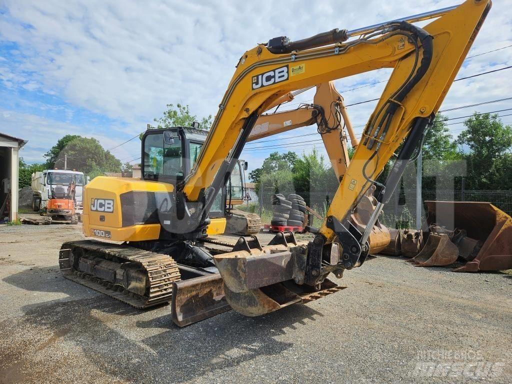 JCB 100 C 中型油圧ショベル 7ｔ-12ｔ（ユンボ・パワーショベル・バックホー）