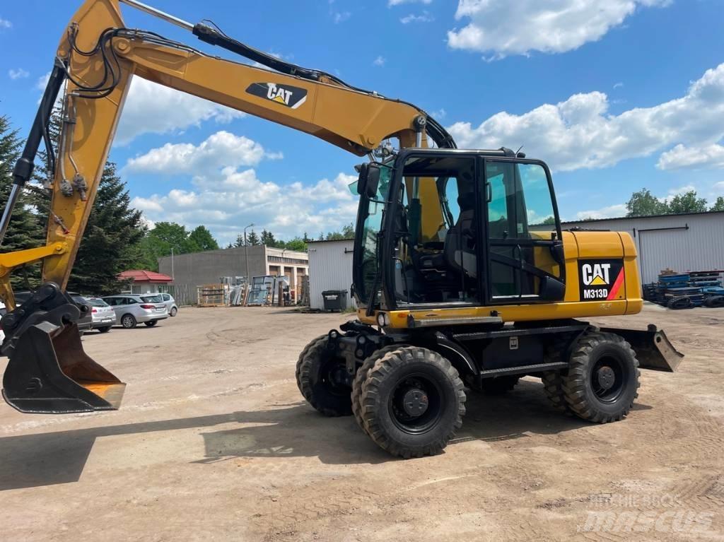 CAT M 313 D ホイール式油圧ショベル（パワーショベル・ユンボ・バックホー）
