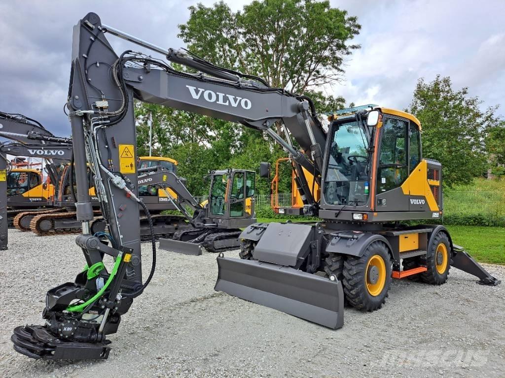 Volvo EWR 150 E ホイール式油圧ショベル（パワーショベル・ユンボ・バックホー）