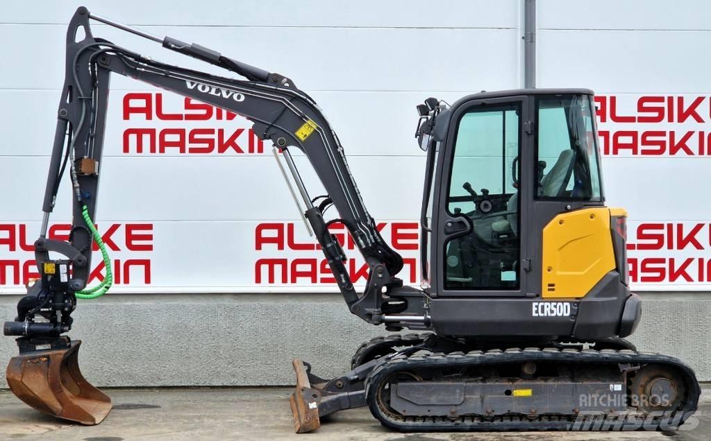 Volvo ECR 50 D ミニ油圧ショベル 7t以下（ミニユンボ・ミニディガー）