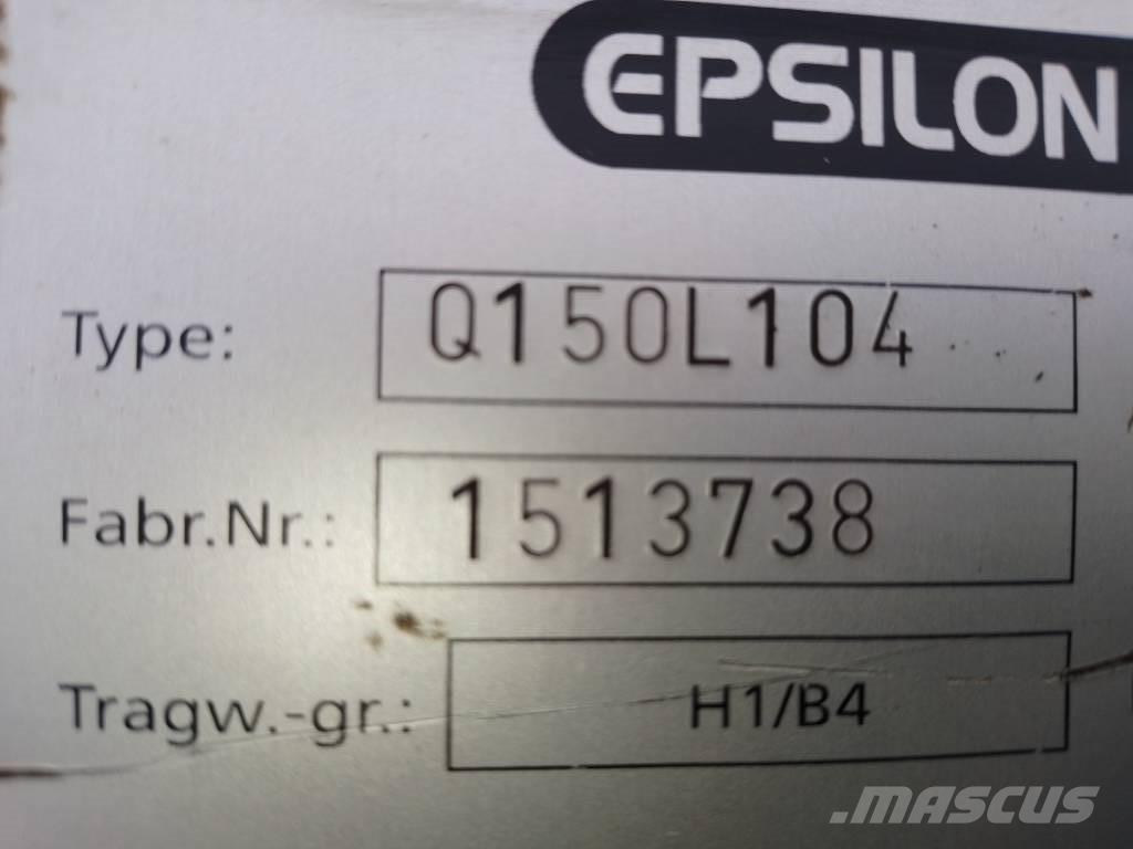 Epsilon Q 150 L104 木材積込用クレーン