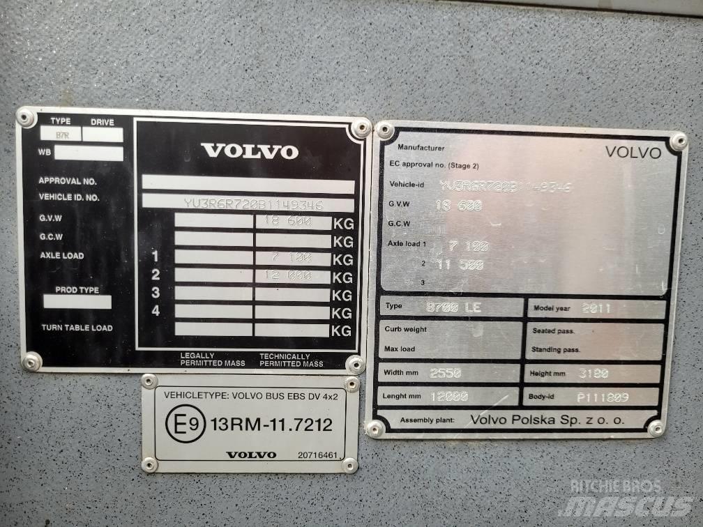 Volvo B7RLE 8700 EEV 路線バス