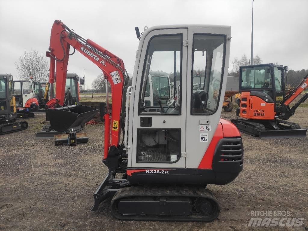 Kubota KX 36-2 alfa ミニ油圧ショベル 7t以下（ミニユンボ・ミニディガー）