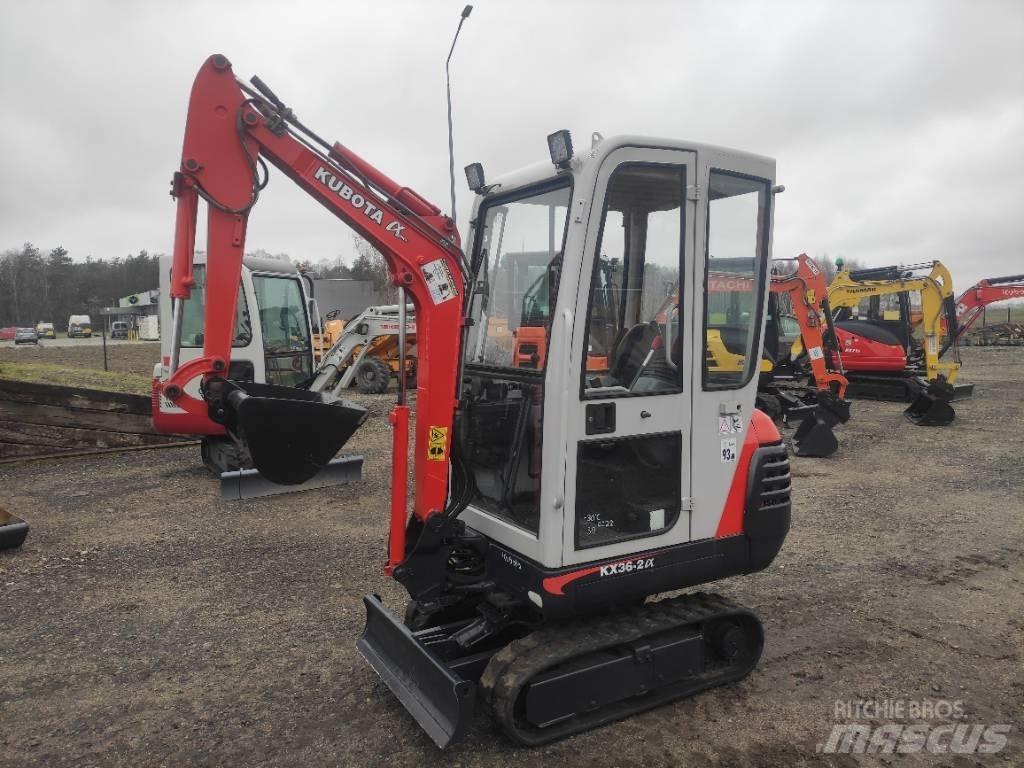 Kubota KX 36-2 alfa ミニ油圧ショベル 7t以下（ミニユンボ・ミニディガー）