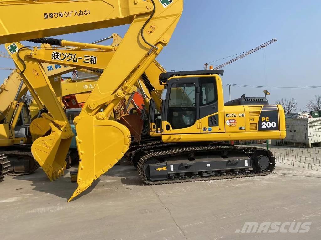 Komatsu pc200-8 大型油圧ショベル12t以上（パワーショベル・ユンボ）