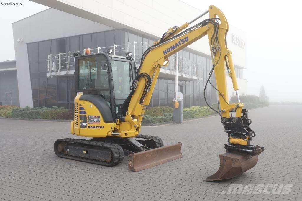 Komatsu PC 35 MR-5 ミニ油圧ショベル 7t以下（ミニユンボ・ミニディガー）
