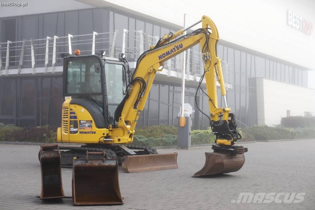 Komatsu PC 35 MR-5 ミニ油圧ショベル 7t以下（ミニユンボ・ミニディガー）