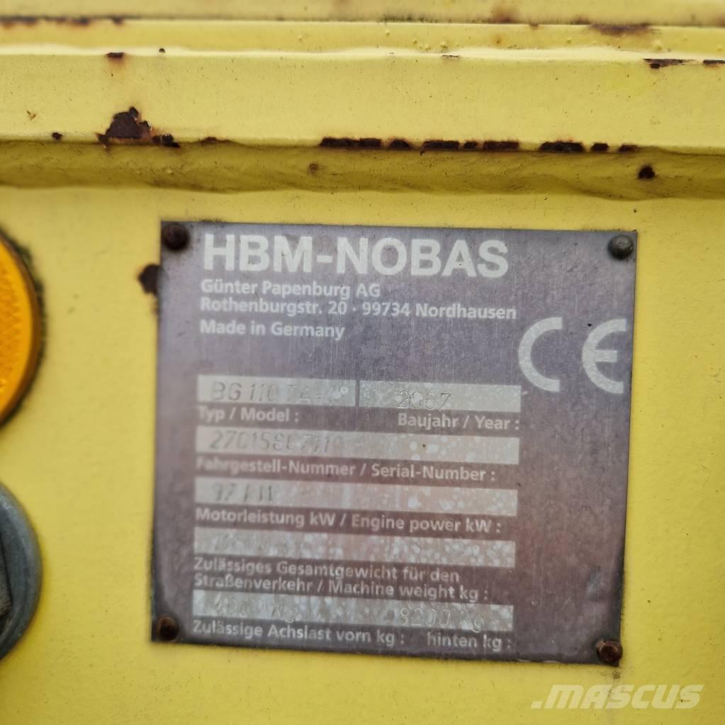 HBM BG 110 TA-4 モーターグレーダー