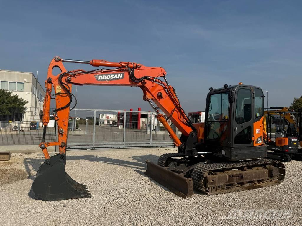 Doosan DX 80 R 中型油圧ショベル 7ｔ-12ｔ（ユンボ・パワーショベル・バックホー）