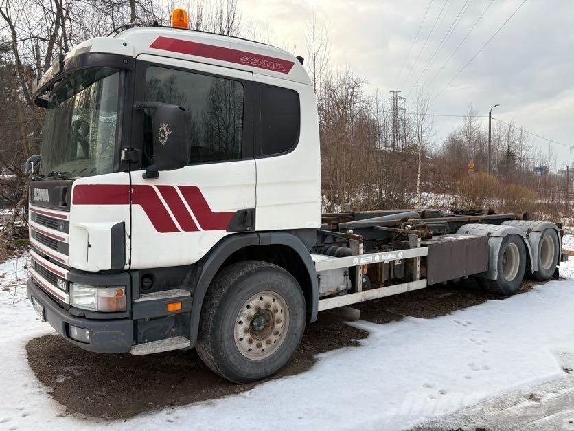 Scania G124 440 ケーブルリフト着脱式トラック