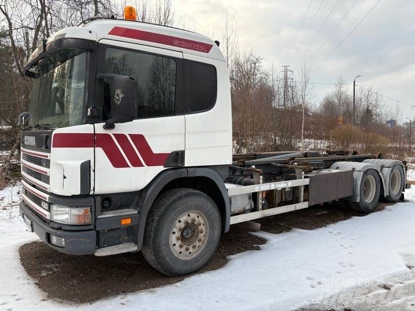 Scania G124 440 ケーブルリフト着脱式トラック