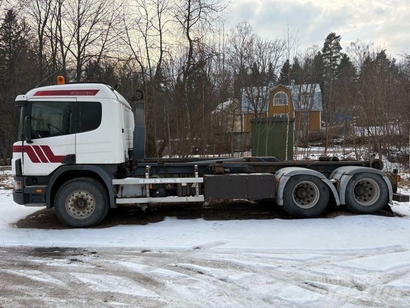 Scania G124 440 ケーブルリフト着脱式トラック