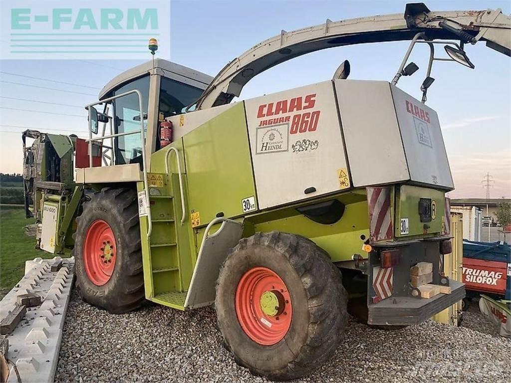 CLAAS jaguar 860 自走式フォレージハーベスター