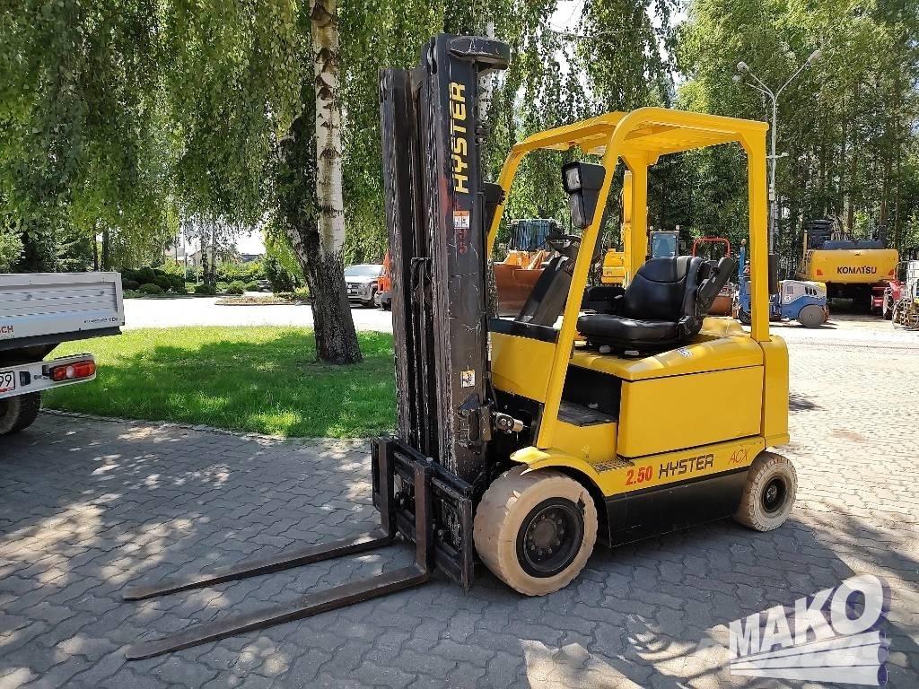 Hyster J 2.50 XM バッテリーフォークリフト