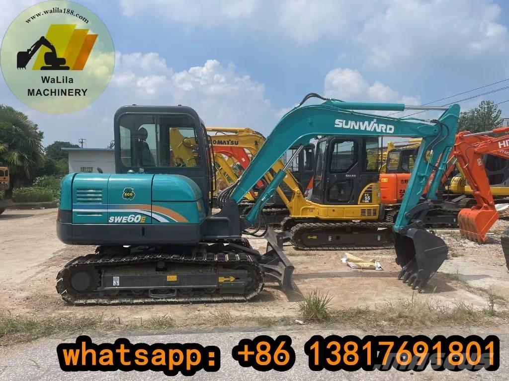 Sunward SWE 60 E ミニ油圧ショベル 7t以下（ミニユンボ・ミニディガー）