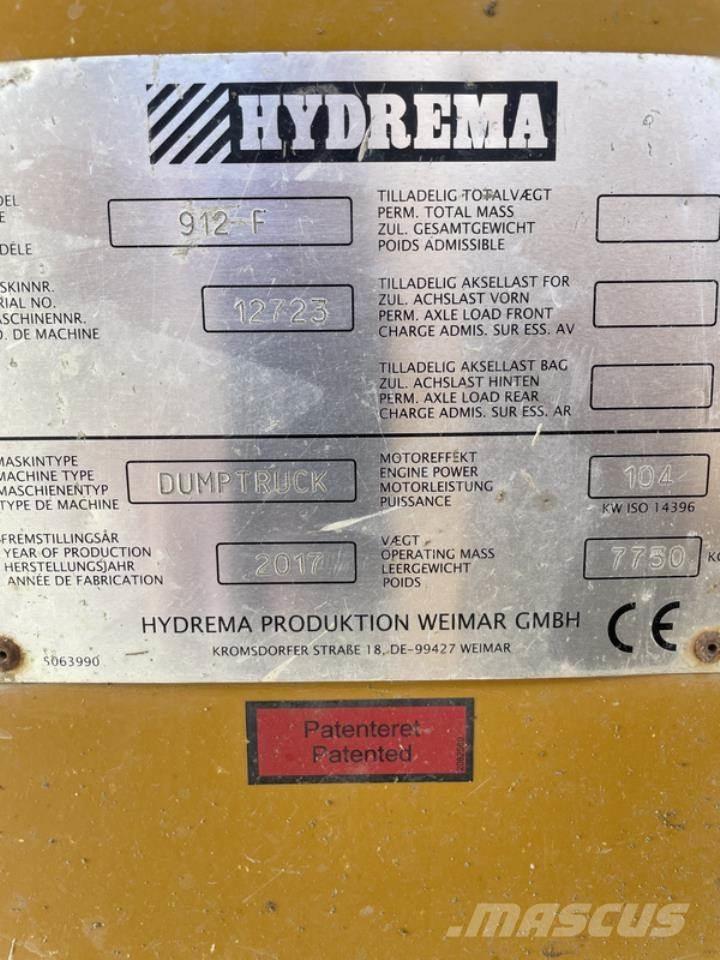 Hydrema 912FS サイト　ダンプ