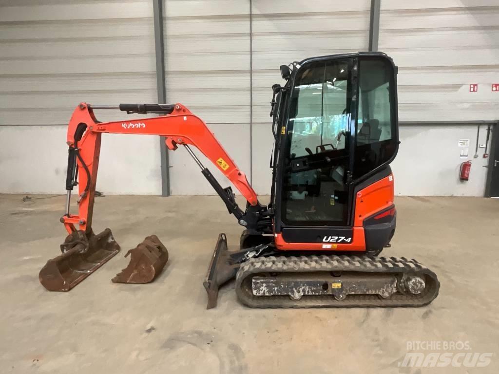 Kubota U 27-4 ミニ油圧ショベル 7t以下（ミニユンボ・ミニディガー）