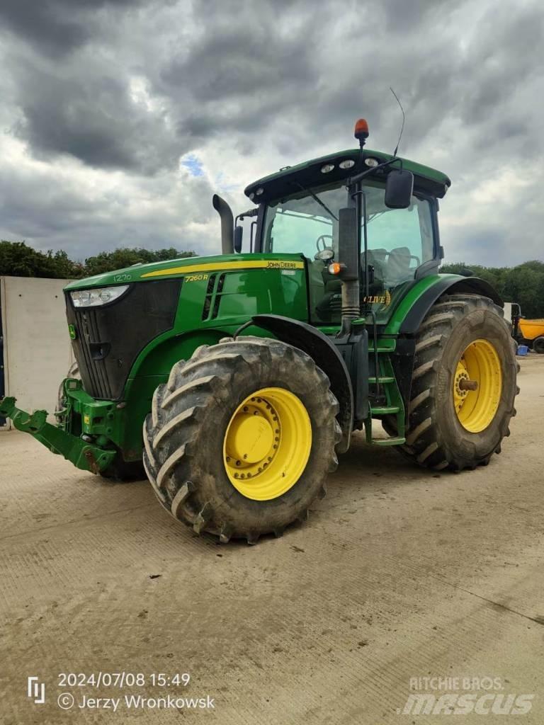John Deere 7260 R トラクター