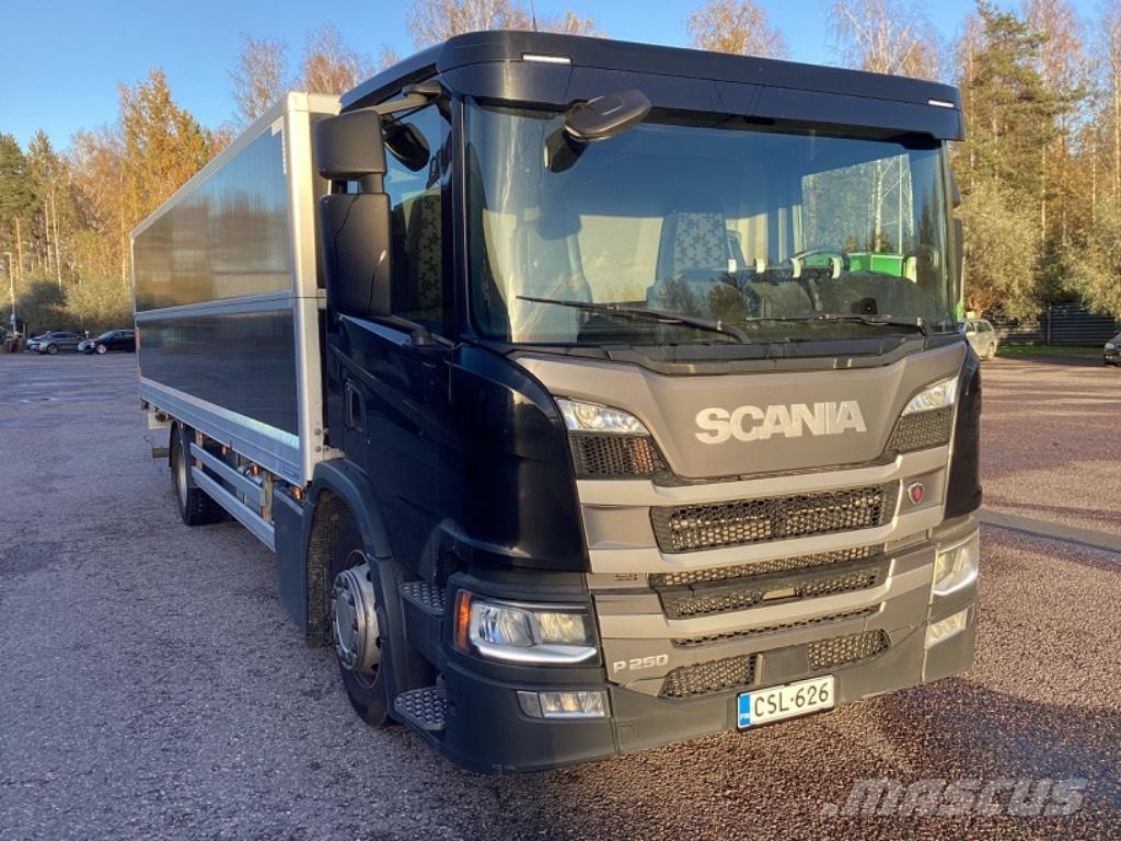 Scania P 250 ボックスボディー、ウイング、箱車