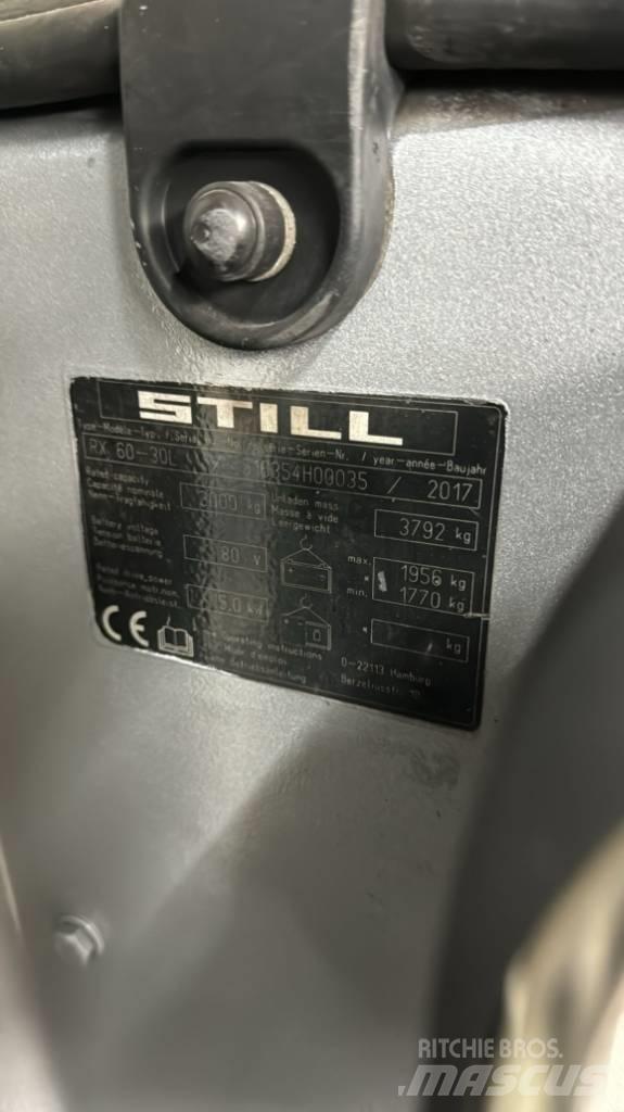 Still RX 60-30 バッテリーフォークリフト