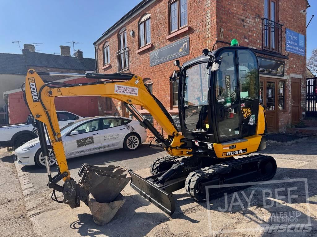 JCB 8026 CTS ミニ油圧ショベル 7t以下（ミニユンボ・ミニディガー）
