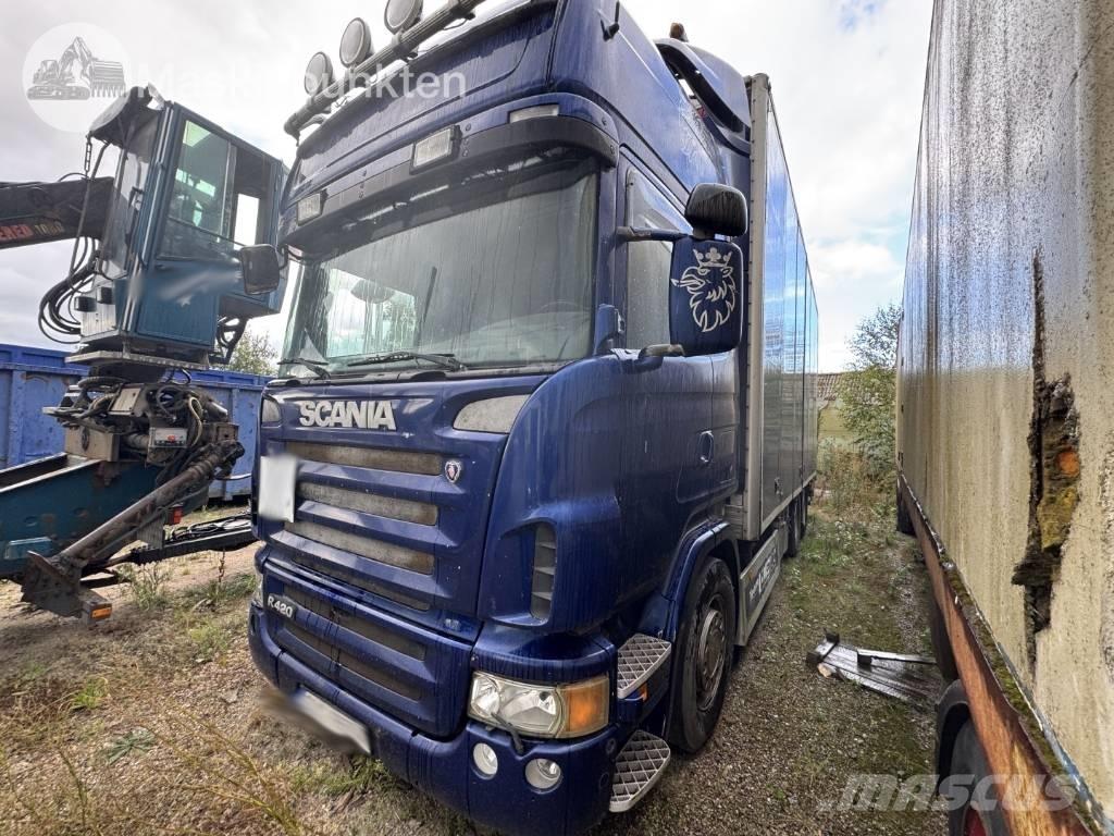 Scania R 420 LB ボックスボディー、ウイング、箱車