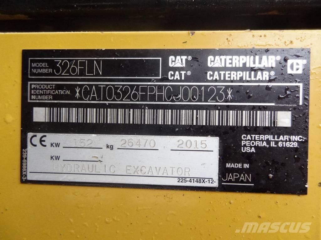 CAT 326 F 大型油圧ショベル12t以上（パワーショベル・ユンボ）
