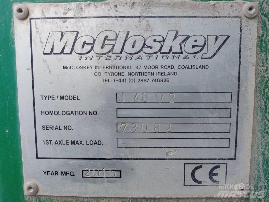 McCloskey J 40 V2 クラッシャー固定式