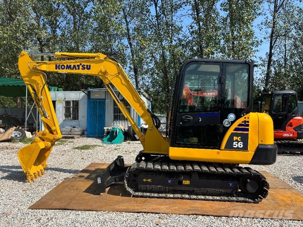 Komatsu PC 56-7 ミニ油圧ショベル 7t以下（ミニユンボ・ミニディガー）