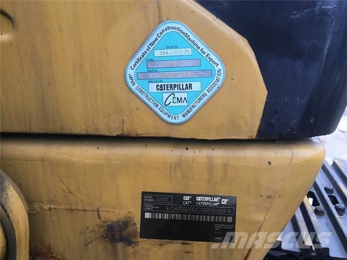 CAT 320 D 大型油圧ショベル12t以上（パワーショベル・ユンボ）