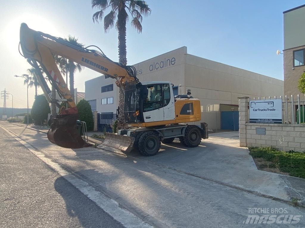 Liebherr A918 ホイール式油圧ショベル（パワーショベル・ユンボ・バックホー）