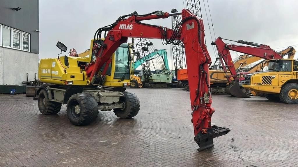 Atlas 1305 ホイール式油圧ショベル（パワーショベル・ユンボ・バックホー）
